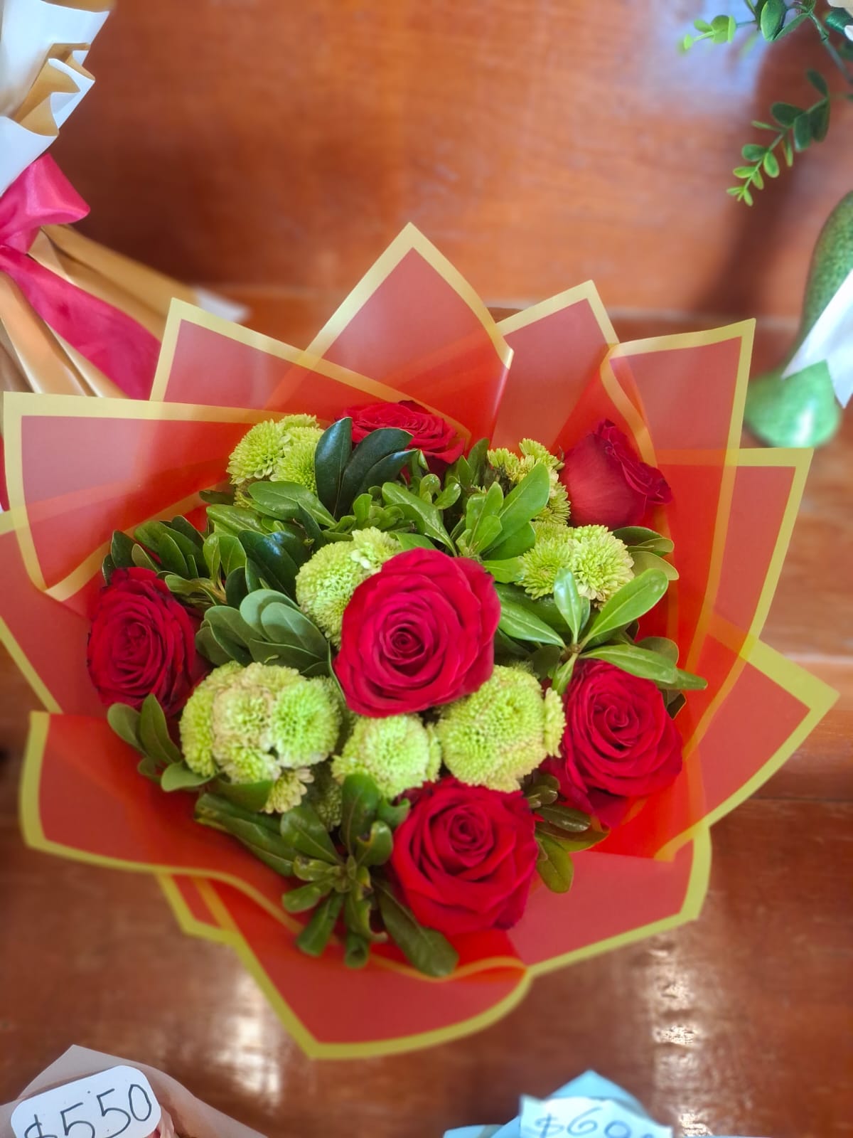 Heart Bouquet in Cancun, real catalog photograph
