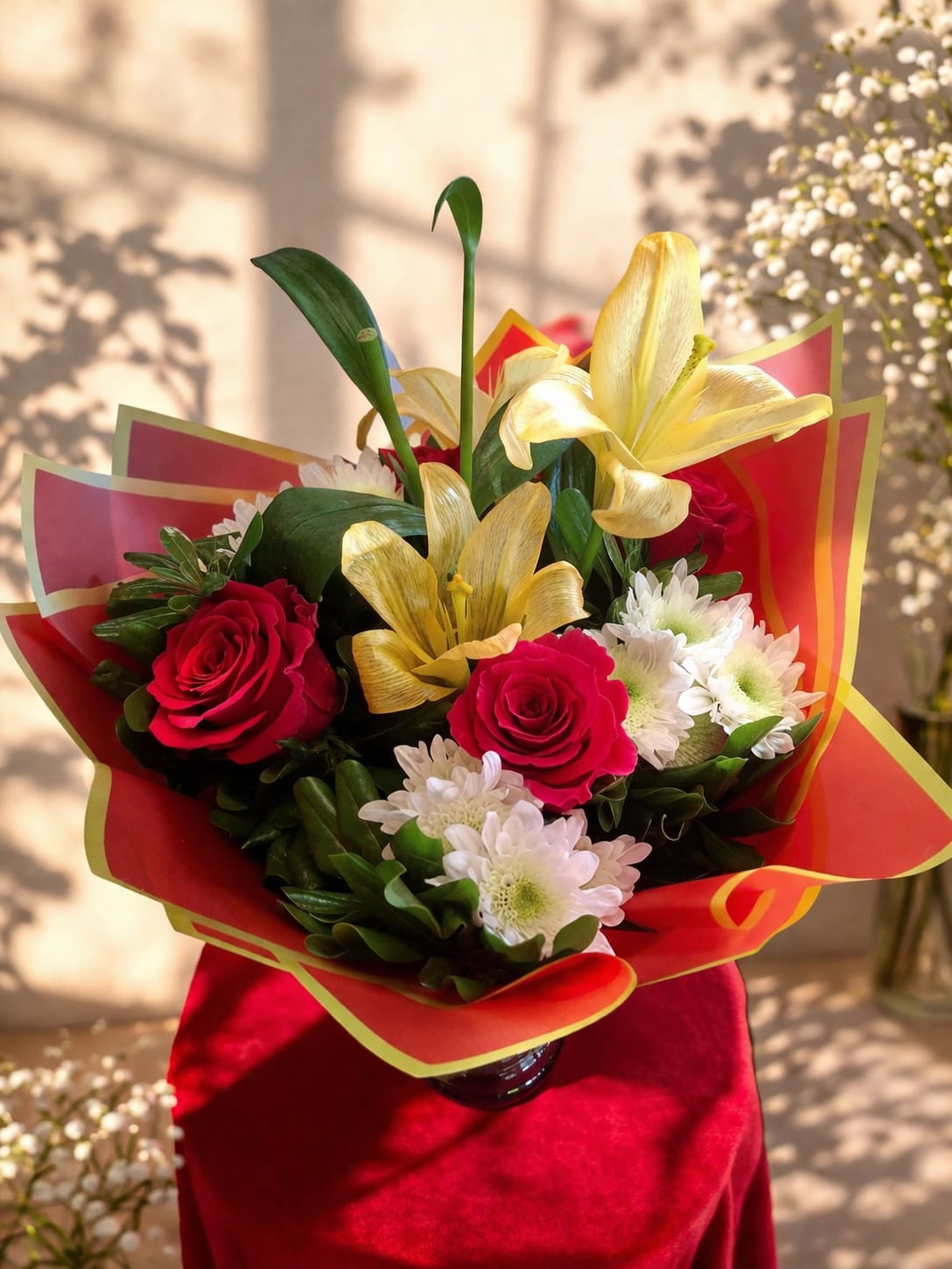 Lili Bouquet in Cancun, real catalog photograph