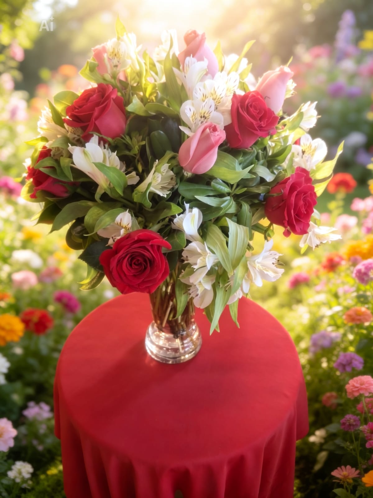 Special Mixed Bouquet in Cancun, real catalog photograph