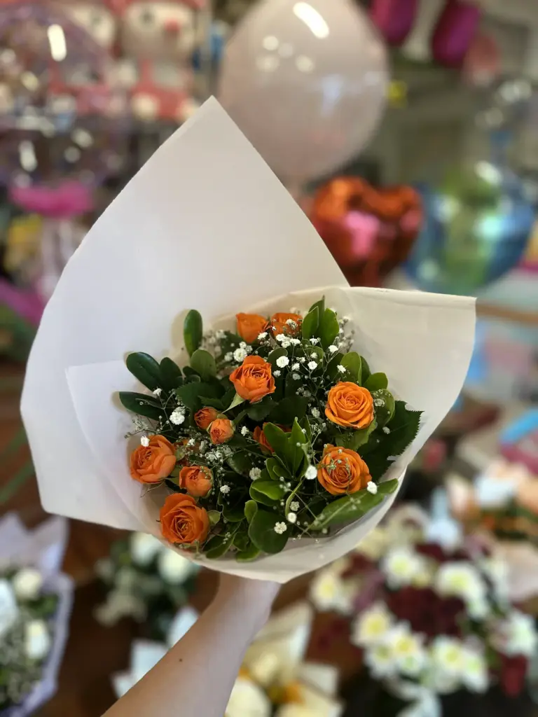 Ramo Rosas Naranja