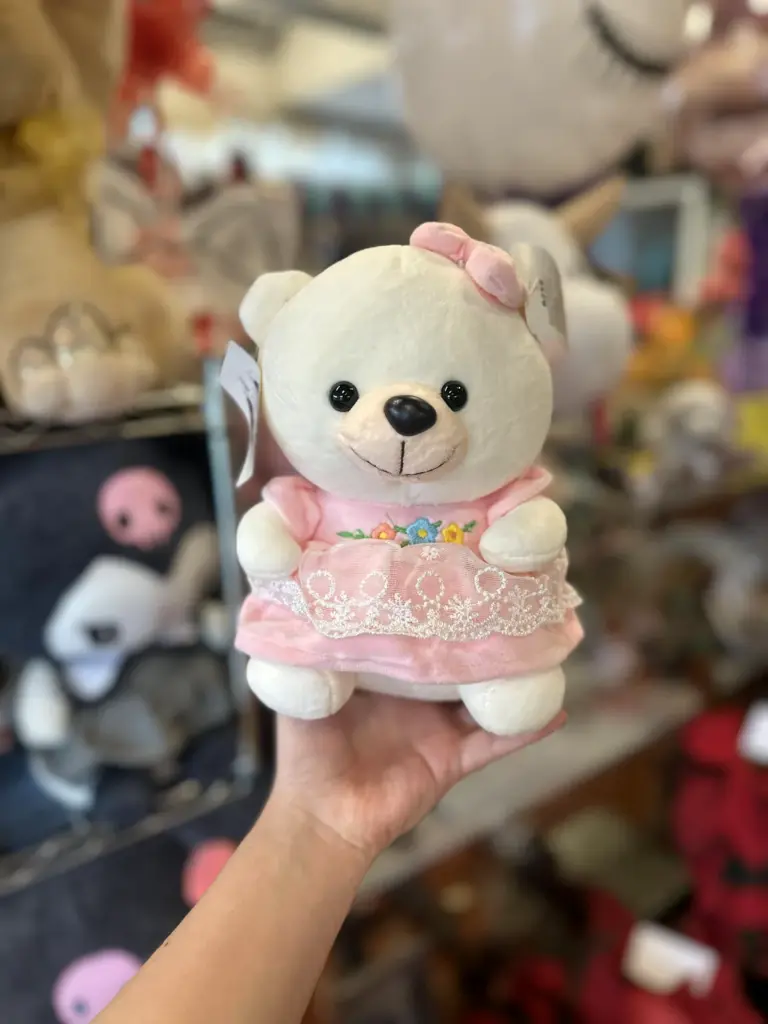 Osita con Vestido Rosa
