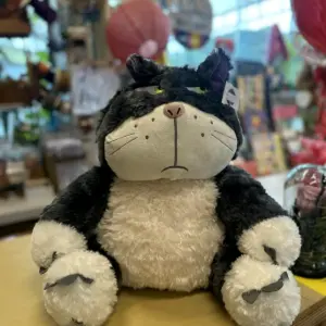 Gato Grande Blanco y Negro