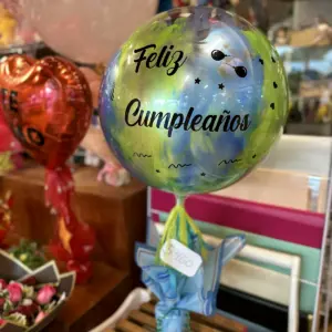 Globo Burbuja Feliz Cumpleaños
