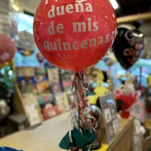 Globo Burbuja Quinceañera